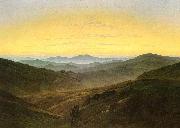 Caspar David Friedrich Giant Mountains Germany oil painting artist